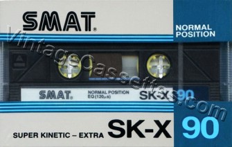 SKC/SMAT SMAT SK-X Type I 1984–86 Type I Cassette Tape