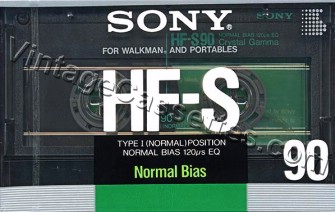 Sony SONY HF-S 1988 Type I Cassette Tape