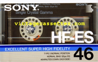 Sony SONY HF-ES 1986–87 Type I Cassette Tape