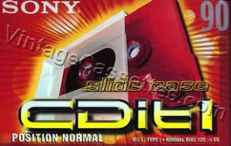 Sony SONY CDit II 1998–99 Type II Cassette Tape