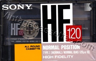 Sony SONY HF 1989 Type I Cassette Tape