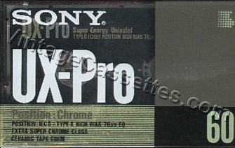 Sony SONY UX-PRO 1990–92 Type II Cassette Tape