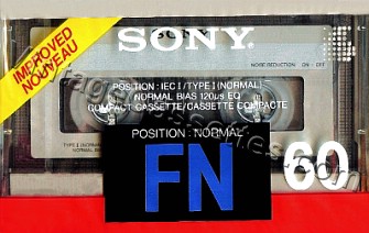 Sony SONY FN Type I 1988 Type I Cassette Tape