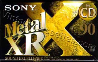 Sony SONY METAL-XR 1998–99 Type IV Cassette Tape