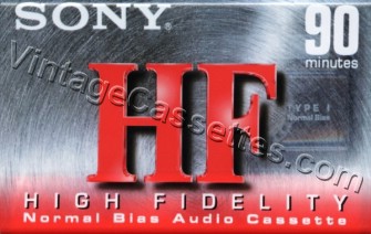 Sony SONY HF 1995–96 Type I Cassette Tape
