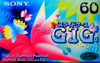 Sony GIG-1 2000 Type I Cassette Tape