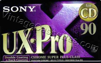 Sony SONY UX-PRO 1998–99 Type II Cassette Tape