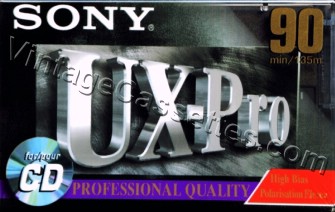 Sony SONY UX-PRO 1995–96 Type II Cassette Tape