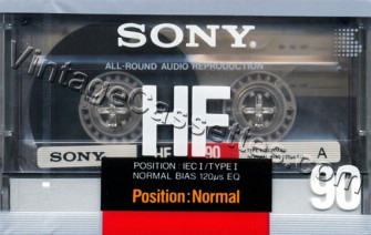Sony SONY HF 1988 Type I Cassette Tape