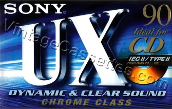 Sony SONY UX 1999–01 Type II Cassette Tape