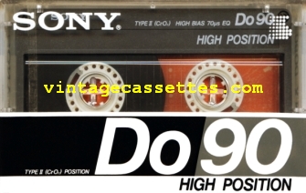 Sony SONY D0 1985 Type II Cassette Tape