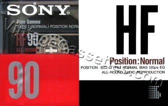 Sony SONY HF 1990–92 Type I Cassette Tape