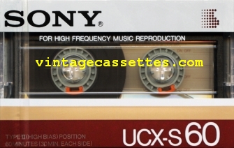 Sony SONY UCX-S 1985 Type II Cassette Tape