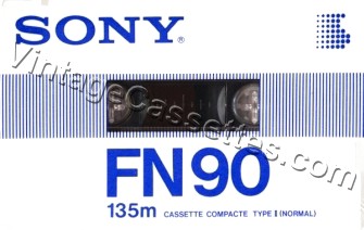 Sony SONY FN Type I 1985 Type I Cassette Tape