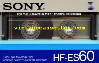 Sony SONY HF-ES 1985 Type I Cassette Tape