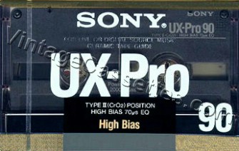 Sony SONY UX-PRO 1988 Type II Cassette Tape