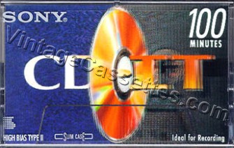 Sony SONY CD-IT 1995–96 Type II Cassette Tape