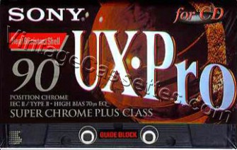 Sony SONY UX-PRO 1996–97 Type II Cassette Tape