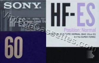 Sony SONY HF-ES 1990–92 Type I Cassette Tape