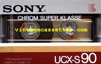 Sony SONY UCX-S Type II  1985 Type II Cassette Tape