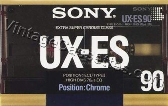 Sony SONY UX-ES 1988 Type II Cassette Tape