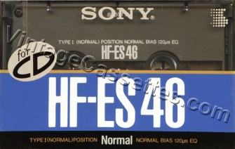 Sony SONY HF-ES 1989 Type I Cassette Tape