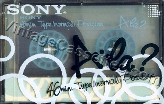 Sony SONY A-La Green Type I 1985 Type I Cassette Tape
