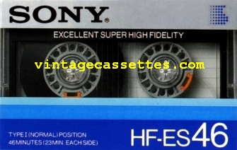 Sony SONY HF-ES 1985 Type I Cassette Tape