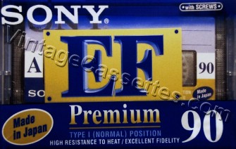 Sony SONY EF 1996–97 Type I Cassette Tape