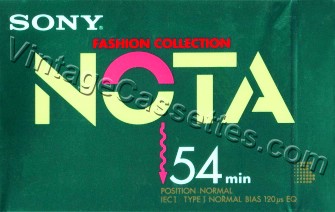 Sony SONY NOTA Type I 1988 Type I Cassette Tape
