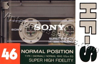 Sony SONY HF-S 1989 Type I Cassette Tape