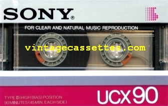 Sony SONY UCX 1985 Type II Cassette Tape