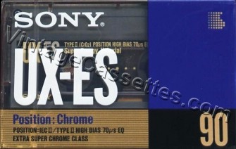 Sony SONY UX-ES 1990–92 Type II Cassette Tape