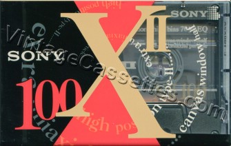 Sony SONY XII 1993 Type II Cassette Tape