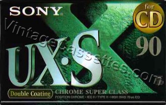 Sony SONY UX-S 1998–99 Type II Cassette Tape