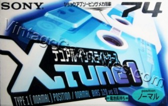 Sony XTune 1 1998 Type I Cassette Tape