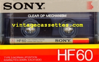 Sony SONY HF 1985 Type I Cassette Tape
