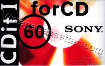 Sony SONY CDit II 1995–96 Type II Cassette Tape