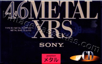 Sony SONY Metal XRS 1994 Type IV Cassette Tape