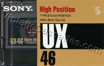 Sony SONY UX 1989 Type II Cassette Tape