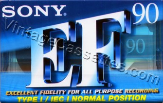 Sony SONY EF 1999–01 Type I Cassette Tape