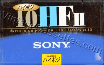 Sony SONY HFII 1995 Type II Cassette Tape