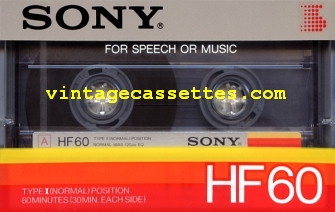 Sony SONY HF 1985 Type I Cassette Tape