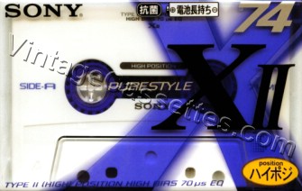 Sony SONY XII 1997 Type II Cassette Tape