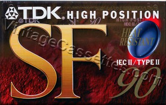 TDK TDK SF "EA" 1995–97 Type II Cassette Tape