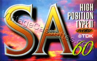 TDK TDK SA "F" 1994–95 Type II Cassette Tape