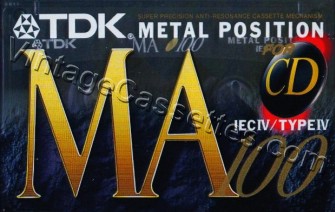 TDK TDK MA "ET" 1995–97 Type IV Cassette Tape