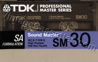 TDK TDK SM 1989 Type II Cassette Tape
