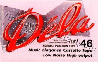 TDK TDK Dela 1989 Type I Cassette Tape