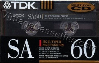 TDK TDK SA 1990 Type II Cassette Tape